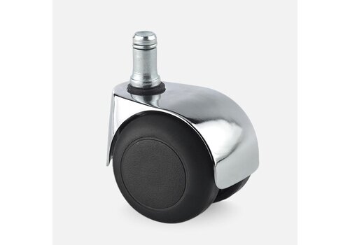 PPTP luxe wiel chrome metaal stift 9mm 