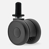 PAPU LOW wiel 65mm plug rond kunststof 13mm