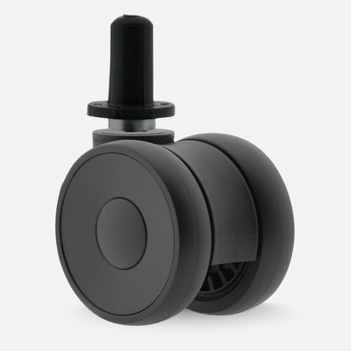 PAPU LOW wiel 65mm plug rond kunststof 13mm 