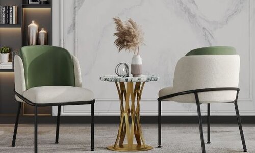 Stoelwielen plaatsen bij schuine poten