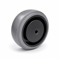EdelRader wiel elastisch rubber 80mm 2KO