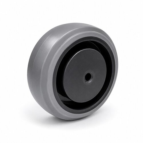 EdelRader wiel elastisch rubber 125mm 2KO 