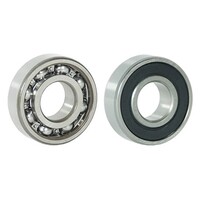 thumb-EdelRader zwenkwiel grijs rubber 80mm 2KA plaatbevestiging-2