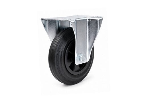EdelRader bokwiel rubber 200mm 2KO plaat 