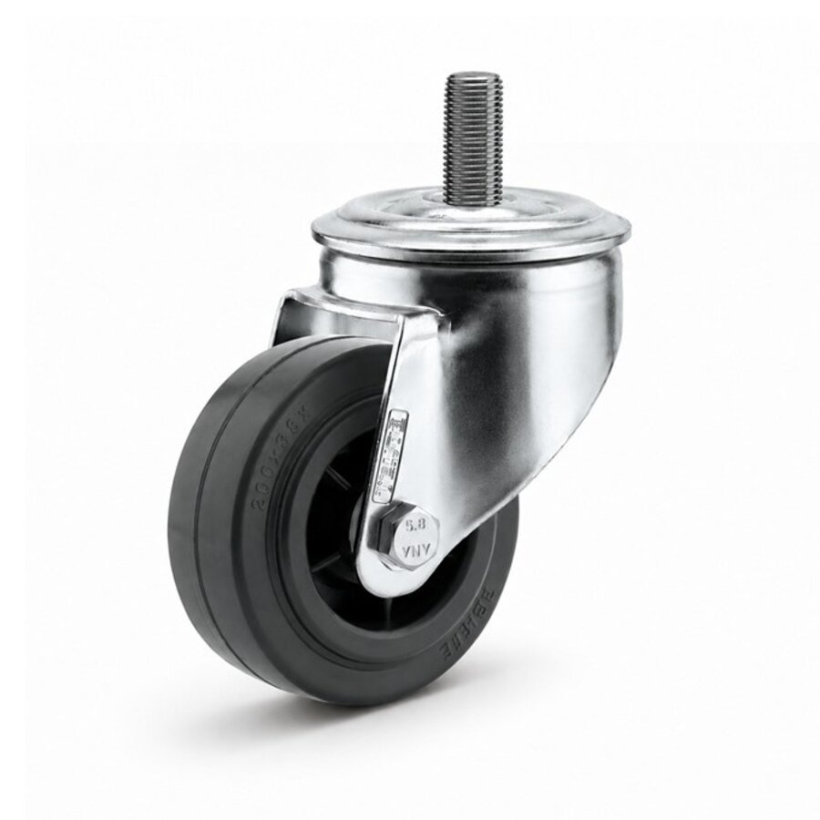 Zwenkwiel rubber 80 3KO M12x35mm-1