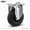 TENTE Bokwiel rubber 125 3KO plaat