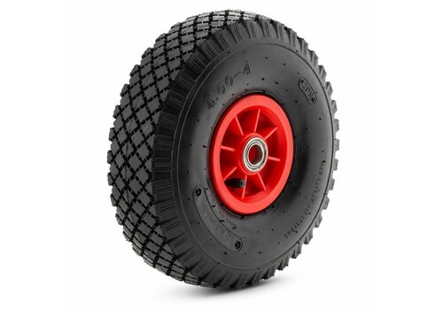 RÖLLEX luchtband 280mm kunststof rood asgat 20mm 