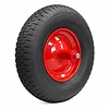 STAX kruiwagenwiel luchtband blokprofiel met as 250mm