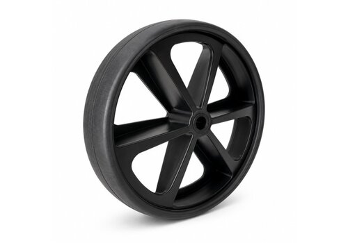 STAX Dino wiel 400mm rubberband glijlager asgat 20mm 