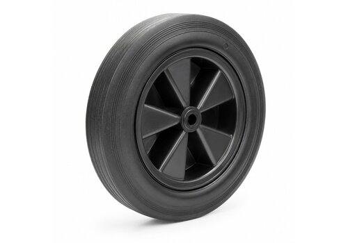 STAX rubber wiel 400mm asgat 20mm 