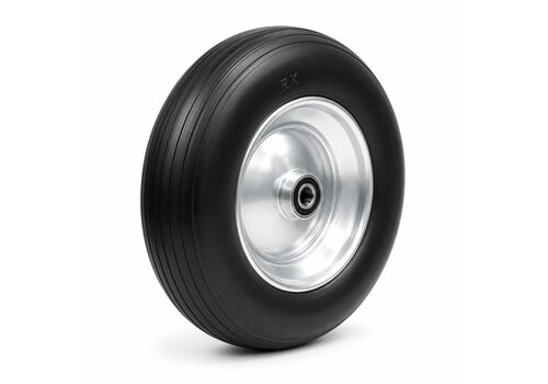 STAX volrubber band 385mm metaal grijs 
