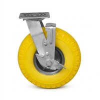 thumb-FARO zwenkwiel anti-lek 260mm plaatbevestiging met rem-2