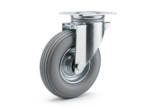 Zwenkwiel massieve band 200 REMI plaat 