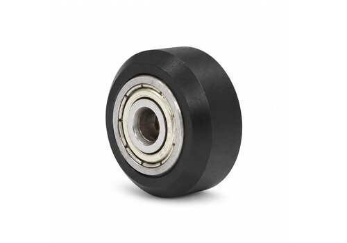 Geleidewiel POM 24x11mm asgat 5mm 