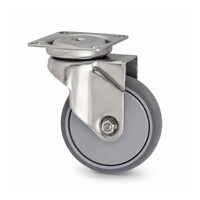 EdelRader zwenkwiel RVS 125 7TPKO plaat