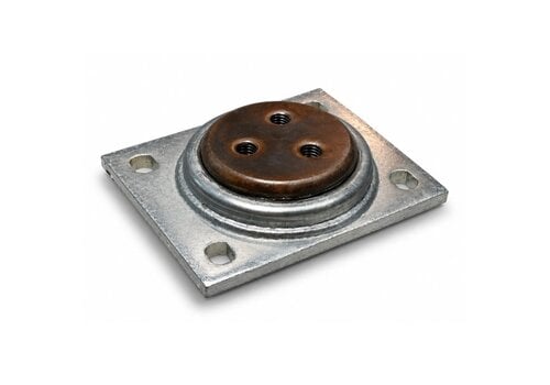 Draaikrans 1000 kg 135x105 mm 3xM12 – EdelRader 
