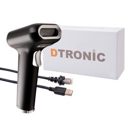 DTRONIC DTRONIC DT3326 Snelle USB Handscanner – QR & 1D Barcode Scanner voor Winkel, Voorraad en Registratie