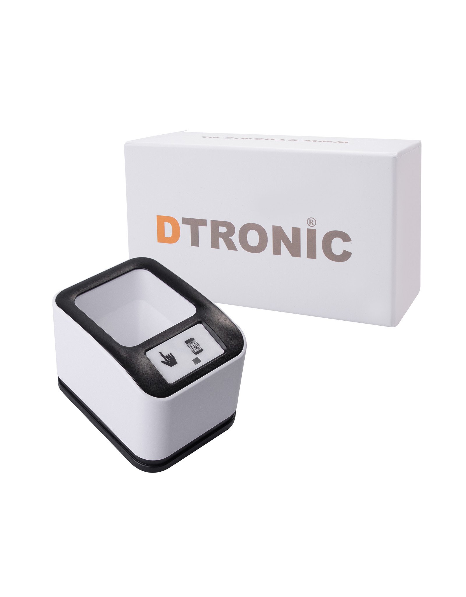 DTRONIC Plug & Play Schermscanner DTRONIC DT3122 – Compact, Snelle QR & Barcode Scanner – Ideaal voor Schermgebruik