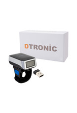 DTRONIC DTRONIC DT3020 Draadloze Vingerscanner – Bluetooth QR & 1D/2D Barcode Scanner