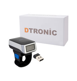 DTRONIC DTRONIC DT3020 Draadloze Vingerscanner – Bluetooth QR & 1D/2D Barcode Scanner