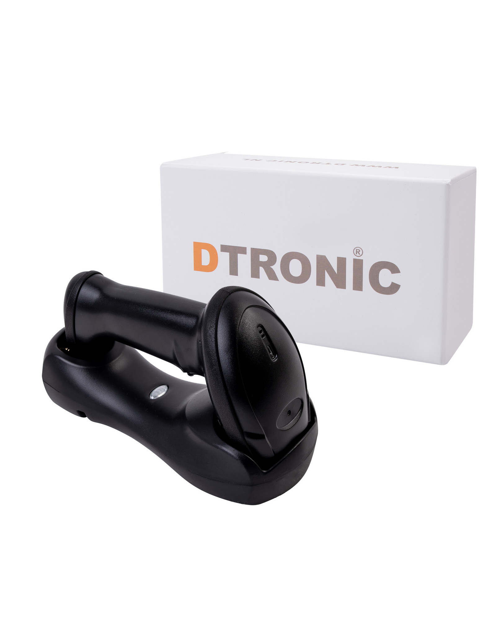 DTRONIC Streepjescodescanner met cradle | DTRONIC DT3402 / DS5200G - 12u draadloze accu capaciteit - 1D