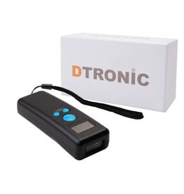 DTRONIC Scanner met geheugenfunctie | DTRONIC DT3062 / HW6200 |  Mini pocket bluetooth scanner - NL+BE - QR en streepjescodes