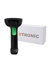 DTRONIC DTRONIC DT3420 Barcode Scanner – Bluetooth – LCD Display & Buzzer – 1D/2D QR Scanner – Plug & Play