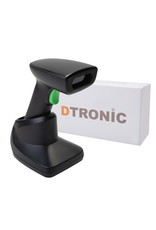 DTRONIC DTRONIC DT3420 Barcode Scanner – Bluetooth – LCD Display & Buzzer – 1D/2D QR Scanner – Plug & Play