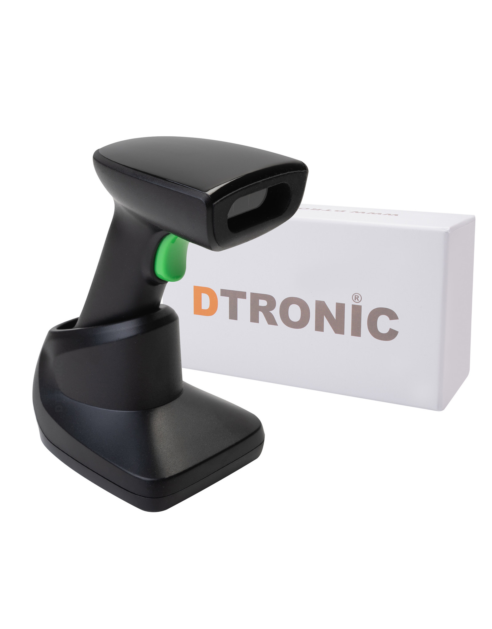 DTRONIC DTRONIC DT3420 Barcode Scanner – Bluetooth – LCD Display & Buzzer – 1D/2D QR Scanner – Plug & Play