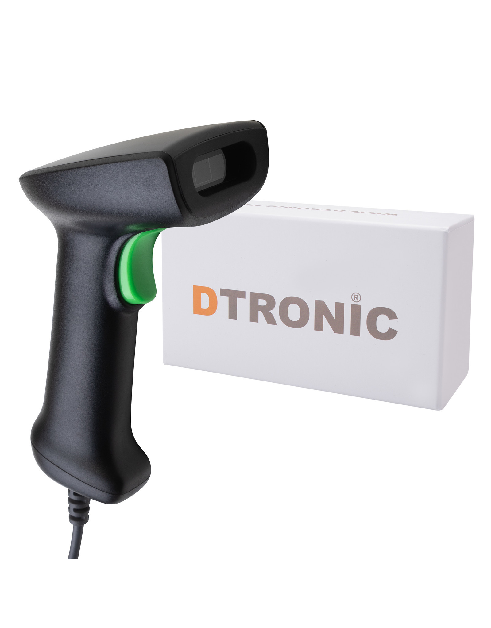 DTRONIC DTRONIC DT3000 Draadloze Barcode Scanner – LCD Scherm – Vibratie & Buzzer – Bluetooth & 2.4G – QR & 1D/2D Scanner