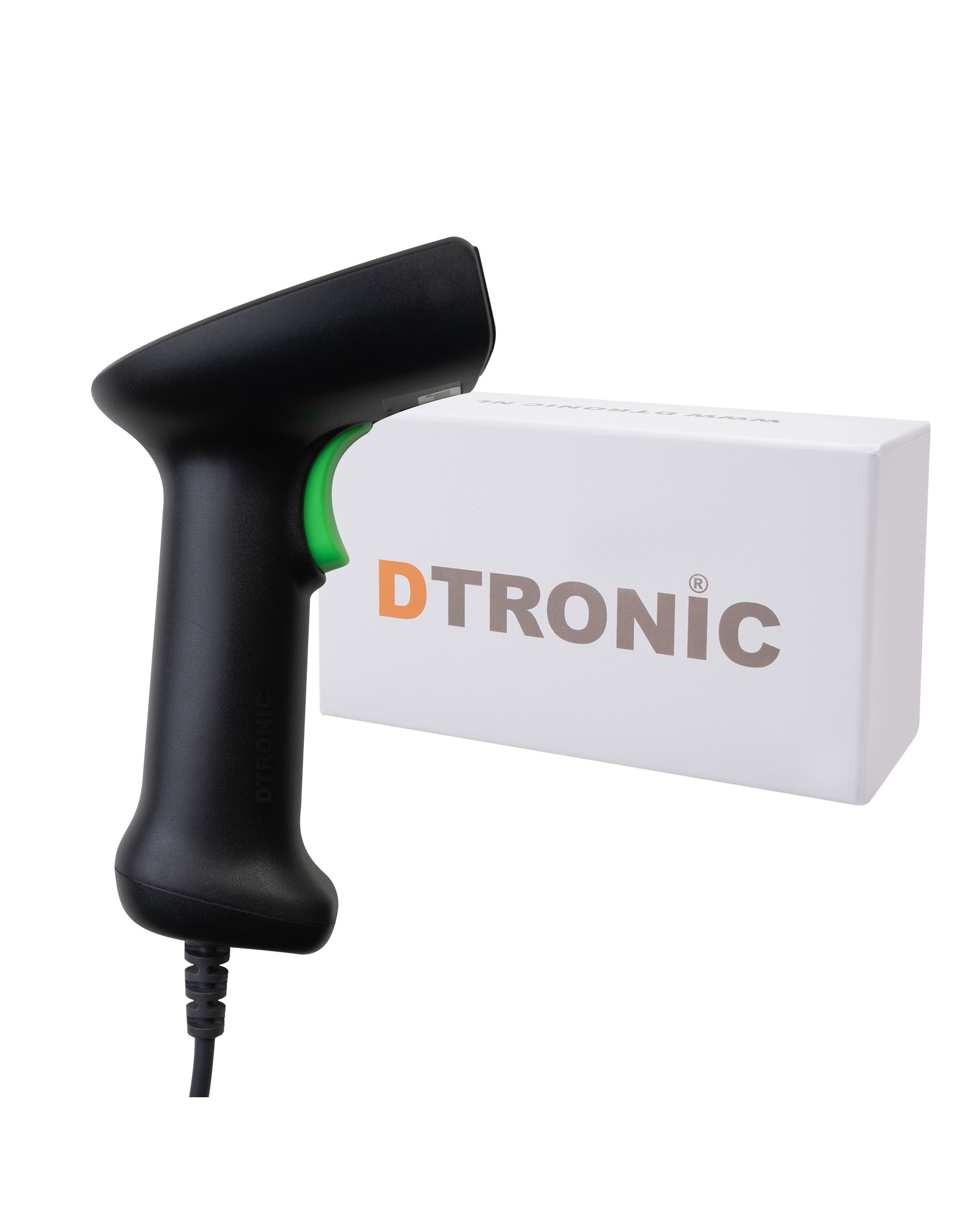 DTRONIC DTRONIC DT3000 Draadloze Barcode Scanner – LCD Scherm – Vibratie & Buzzer – Bluetooth & 2.4G – QR & 1D/2D Scanner