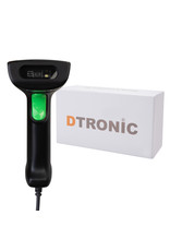 DTRONIC DTRONIC DT3000 Draadloze Barcode Scanner – LCD Scherm – Vibratie & Buzzer – Bluetooth & 2.4G – QR & 1D/2D Scanner