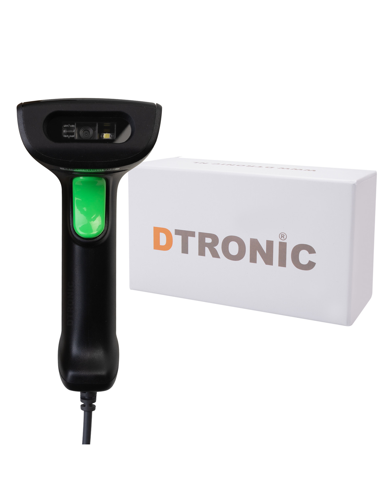 DTRONIC DTRONIC DT3000 Draadloze Barcode Scanner – LCD Scherm – Vibratie & Buzzer – Bluetooth & 2.4G – QR & 1D/2D Scanner