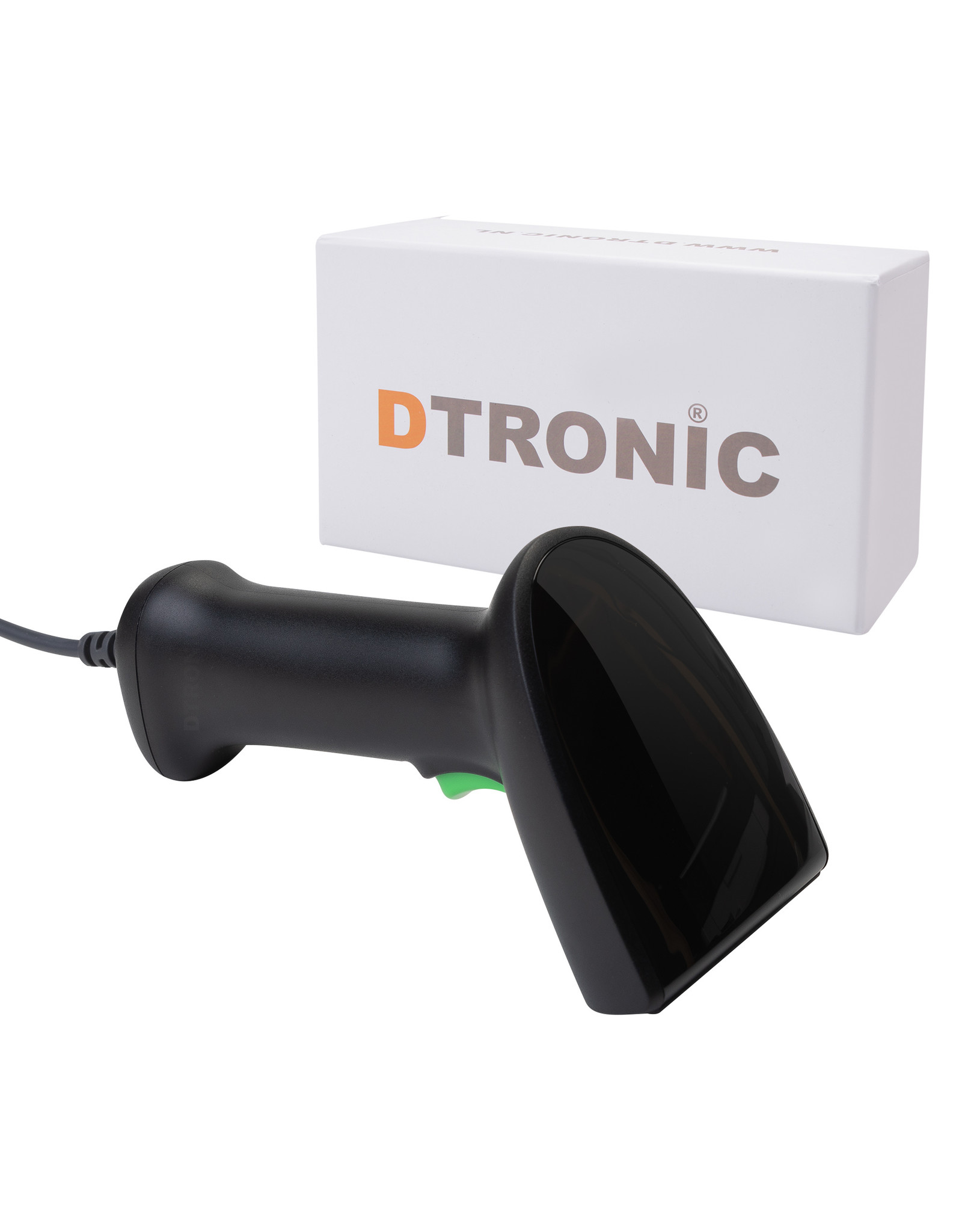 DTRONIC DTRONIC DT3000 Draadloze Barcode Scanner – LCD Scherm – Vibratie & Buzzer – Bluetooth & 2.4G – QR & 1D/2D Scanner