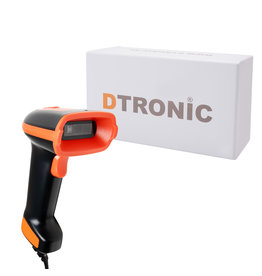 DTRONIC DTRONIC DT3323 Allround QR & Barcode Scanner – Eenvoudige USB Scanner voor Winkel, Voorraad en Toegang