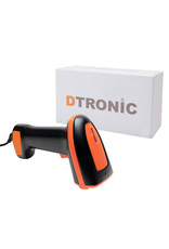 DTRONIC DTRONIC DT3323 Allround QR & Barcode Scanner – Eenvoudige USB Scanner voor Winkel, Voorraad en Toegang