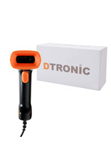 DTRONIC DTRONIC DT3323 Allround QR & Barcode Scanner – Eenvoudige USB Scanner voor Winkel, Voorraad en Toegang