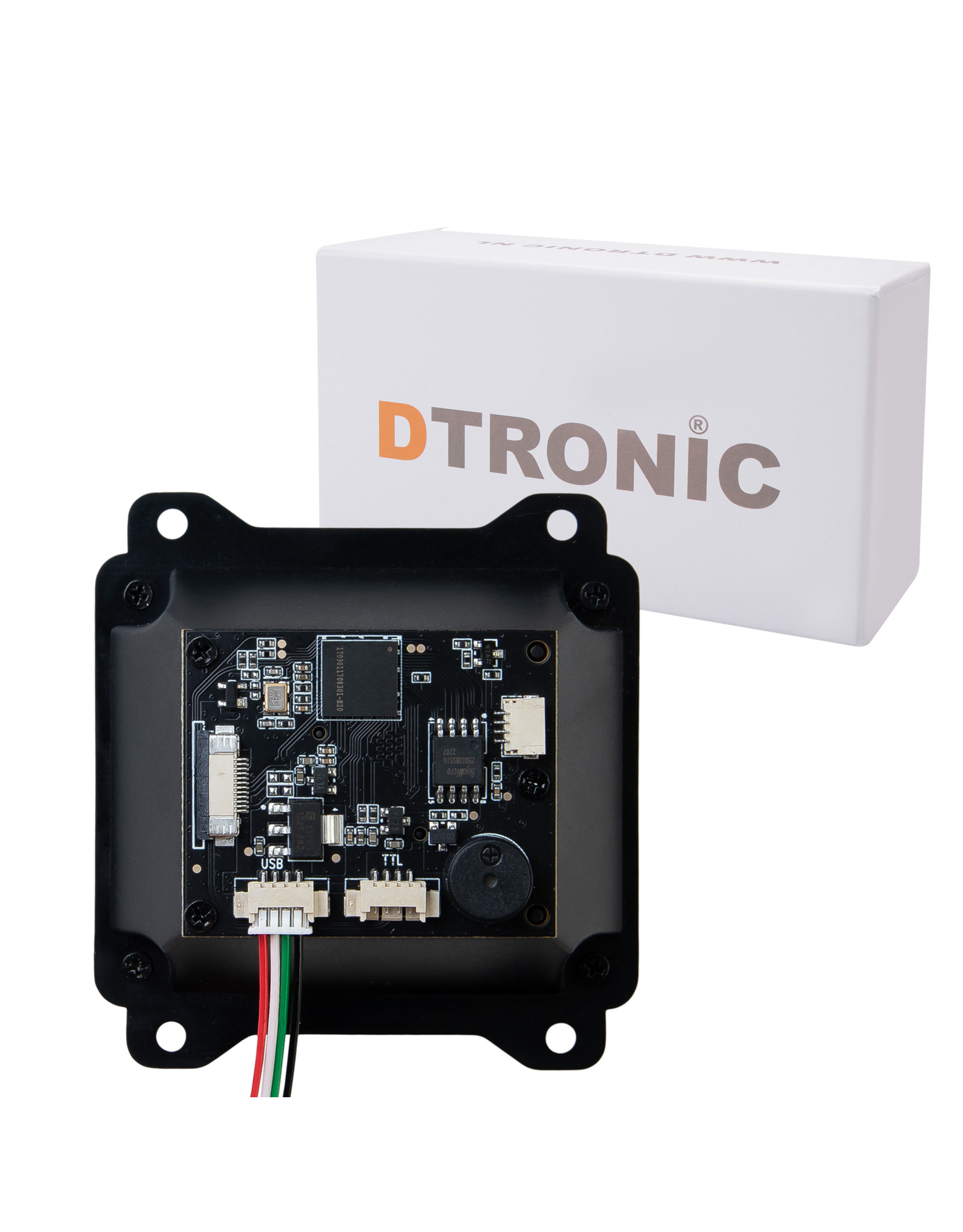 DTRONIC Kleine mini inbouw barcodescanner | DTRONIC Dt3222 / DT22  - NL + BE + QR  - Veelzijdige Toepassingen  - USB Aansluiting