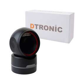 DTRONIC DTRONIC DT3168 Handsfree Toonbankscanner – USB Plug & Play – QR & 1D/2D Barcode Scanner voor Kassa en Retail