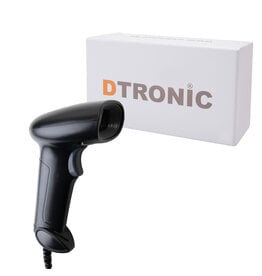 DTRONIC DTRONIC Allround USB Barcode Scanner – QR & 1D/2D – Plug & Play voor Winkel, Voorraad en Kassa