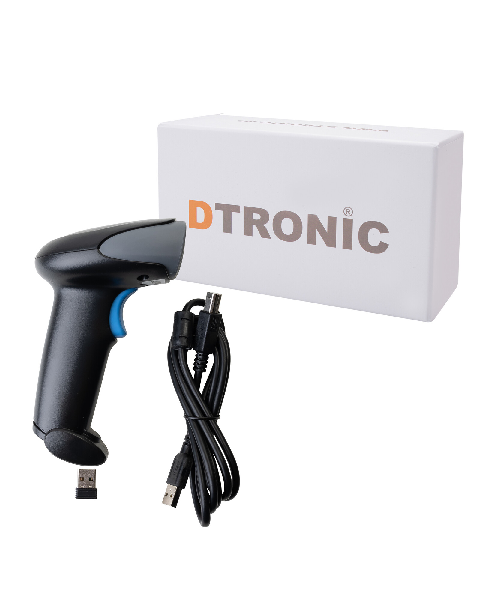 DTRONIC DTRONIC DT3430 Draadloze Barcodescanner – Snel, Plug-and-Play & Geschikt voor Barcode & QR