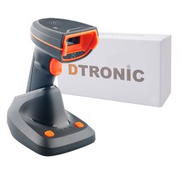 DTRONIC DTRONIC DT3480 Draadloze 2D Barcode Scanner – Bluetooth & 2.4G – QR & 1D – Met Laadstation – Verwisselbare Batterij