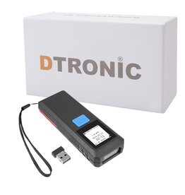 DTRONIC DTRONIC DT3062 Draadloze Voorraadscanner – Bluetooth Barcode Scanner met 16MB Geheugen en 14 Uur Accuduur