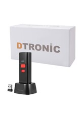 DTRONIC DTRONIC DT3000 Draadloze Barcode Scanner – Bluetooth & 2.4G – 1D/2D QR Scanner met Oplaadstation – Plug & Play