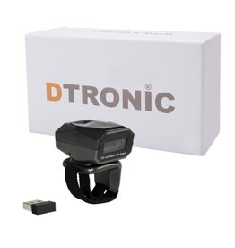 DTRONIC DTRONIC DT3021 Handsfree Ringscanner – Ultralichte 1D/2D Scanner voor Orderpicking – Bluetooth & 2.4G