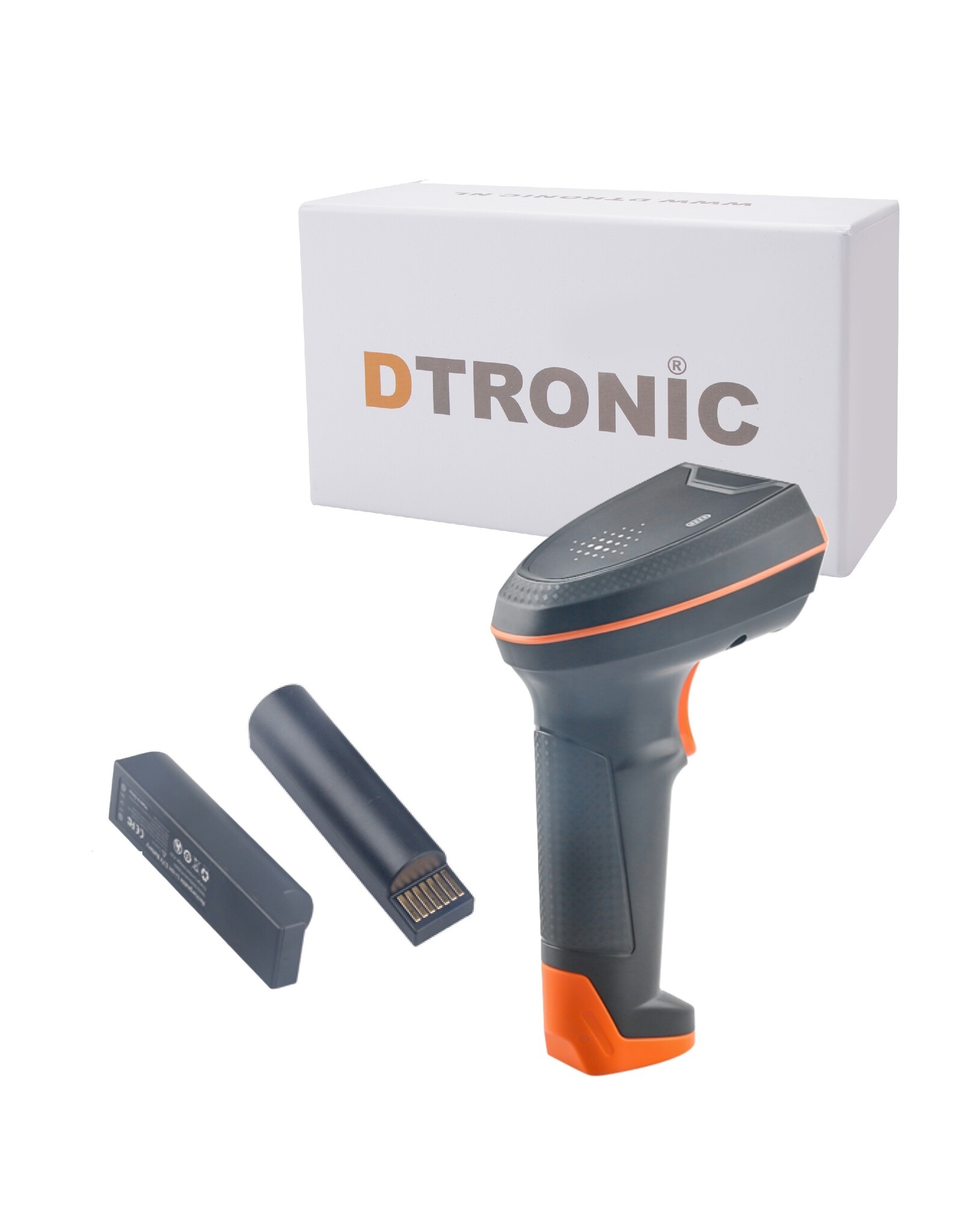 DTRONIC DTRONIC - DT3480 Draadloze Barcodescanner met Laadstation en Verwisselbare Batterij