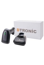 DTRONIC DTRONIC Draadloze OCR Barcode Scanner – Bluetooth – Oplaadstandaard – QR & Document Scanner