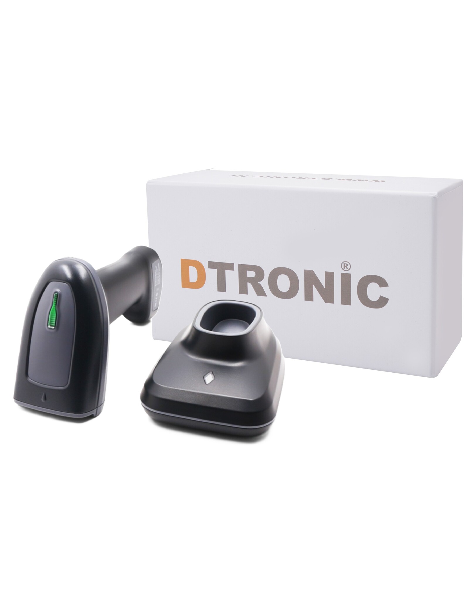 DTRONIC DTRONIC Draadloze OCR Barcode Scanner – Bluetooth – Oplaadstandaard – QR & Document Scanner