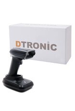 DTRONIC DTRONIC – DT3423 Draadloze Barcode Scanner – Bluetooth & 2.4G – Met Oplaadstandaard – QR & 2D Scanner – Plug & Play