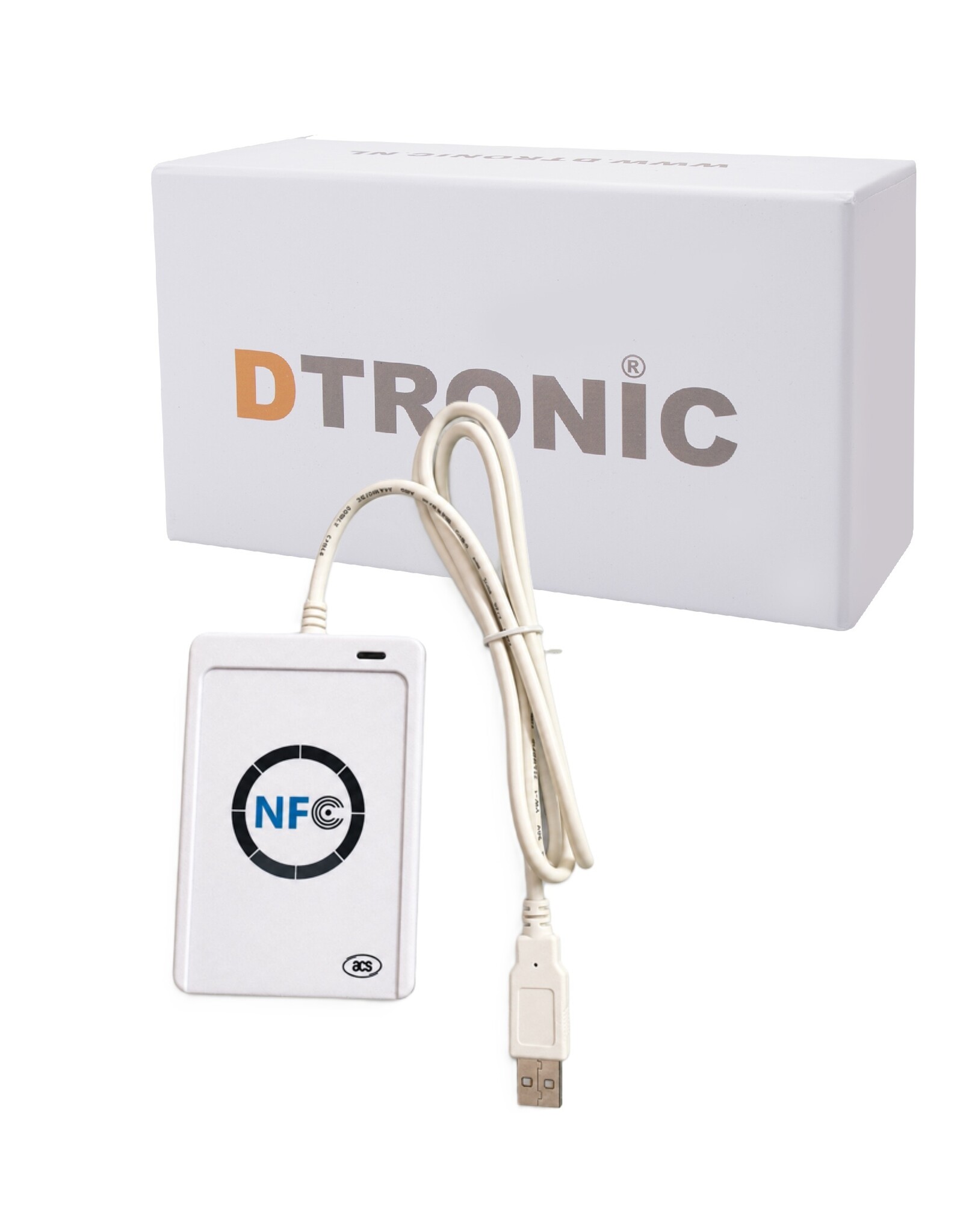 DTRONIC DTRONIC DT3701 - USB NFC RFID Reader/Writer – 13,56 MHz – NFC & Smart Card Lezer